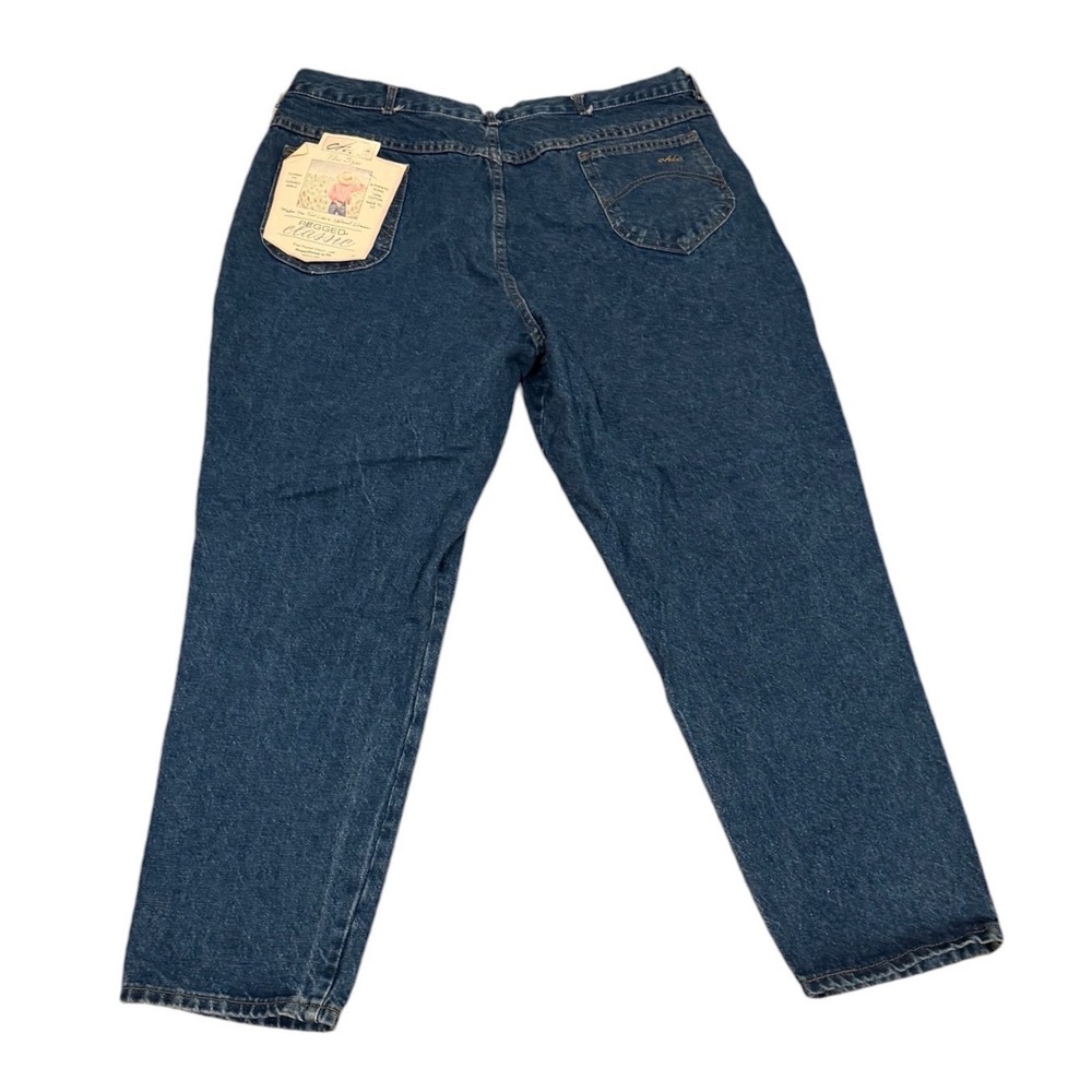 Vtg 80s Chic‎ Pegged Classic High Waisted Tapered Leg Jeans Dark Wash NWT sz 26